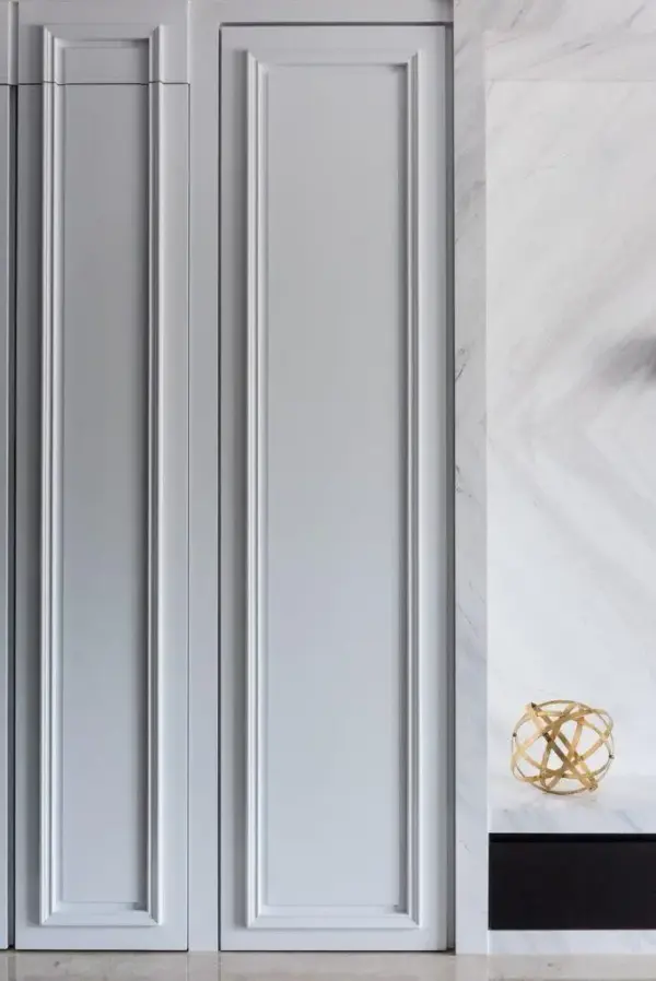 電視牆面設計｜實際案例 中山隱-李宅｜原色石材