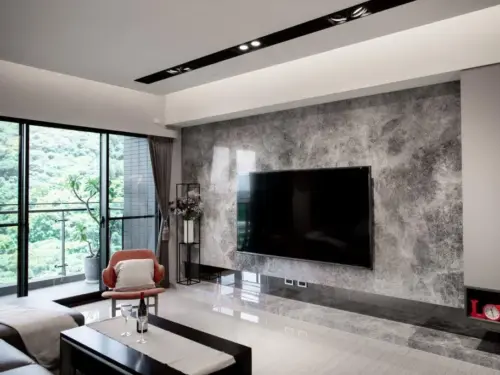 石材工程｜實際案例 山海匯-林宅｜原色石材