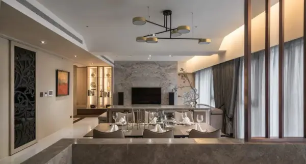 石材工程｜實際案例 昭陽縱橫-X宅｜原色石材