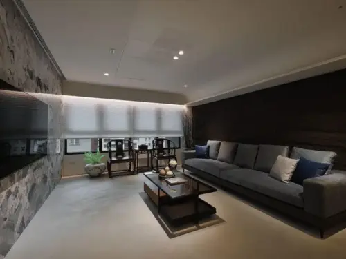 石材工程｜實際案例 碧波白-劉宅｜原色石材