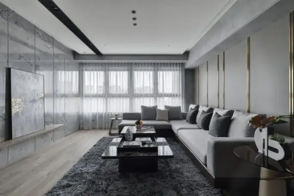 石材工程｜實際案例 碧波白-張宅｜原色石材